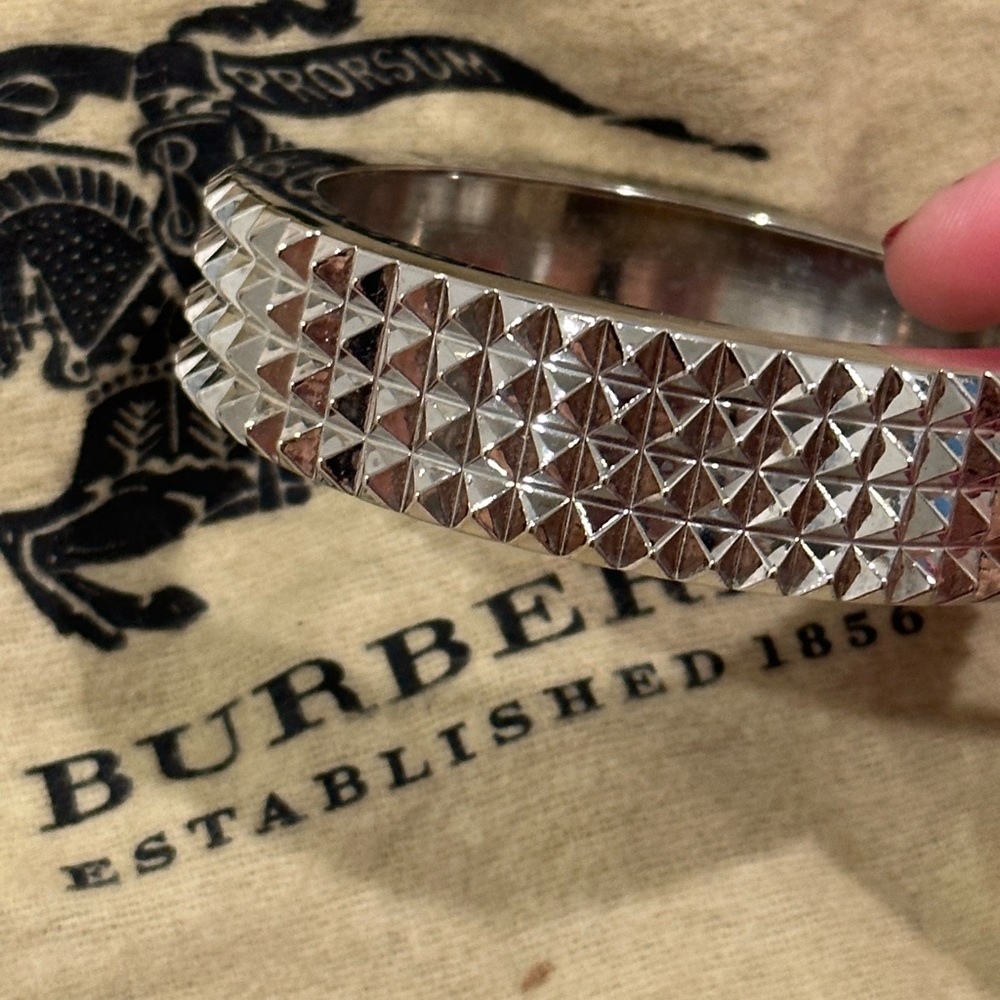 Burberry early 2000’s runway studded bracelet